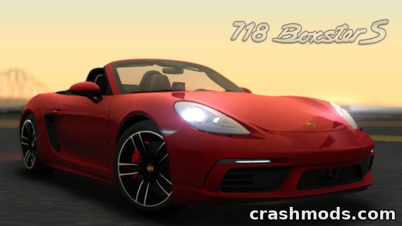 Porsche 718 Boxster S 2017 – Roadster with Active Rear Wing – screenshot 2