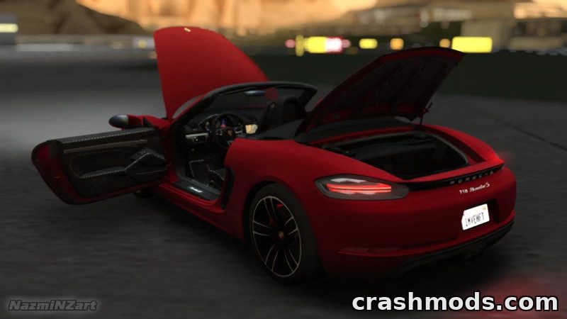 Porsche 718 Boxster S 2017 – Roadster with Active Rear Wing – screenshot 5