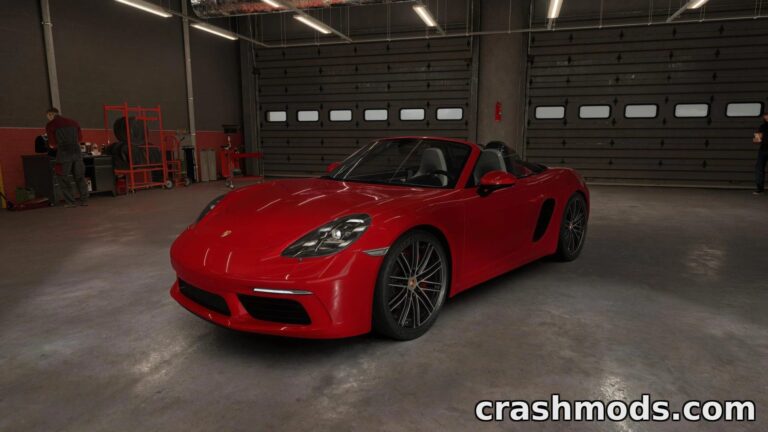 Porsche 718 Boxster S PDK – Convertible Sports Car Assetto Corsa EVO mod screenshot