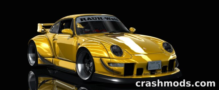 Porsche 911 (993) RWB Hellspec – Adjustable Turbo Build Assetto Corsa mod screenshot