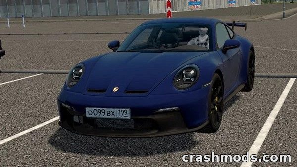 Porsche 911 GT3 (922) – Iconic Sports Coupe Experience City Car Driving mod screenshot