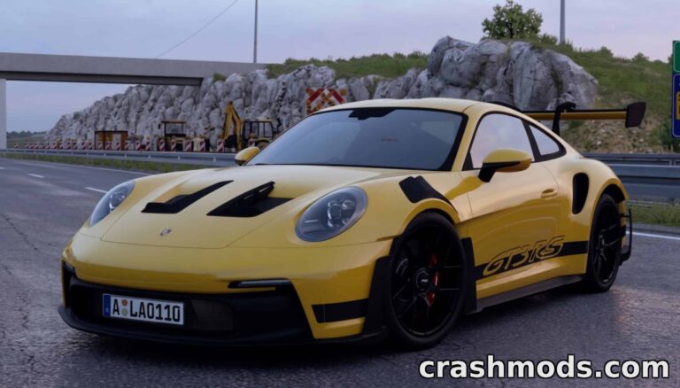 Porsche 911 GT3 RS 2023 – High-Performance Sports Car American Truck Simulator mod screenshot