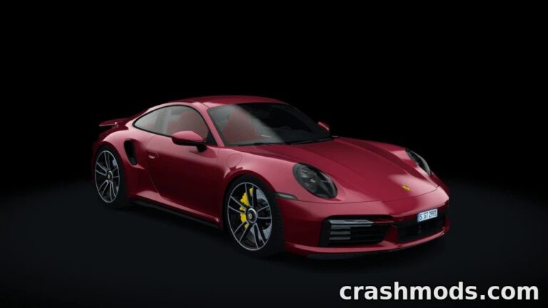 Porsche 911 Turbo S 2021 – Updated with Wipers, LODs and Flames Assetto Corsa mod screenshot