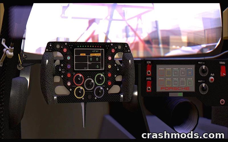 Porsche 919 Hybrid – Race Car with Active Dashboard Steering – screenshot 3
