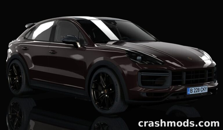 Porsche Cayenne Coupe Turbo GT – All-Wheel Steering Coupe Assetto Corsa mod screenshot