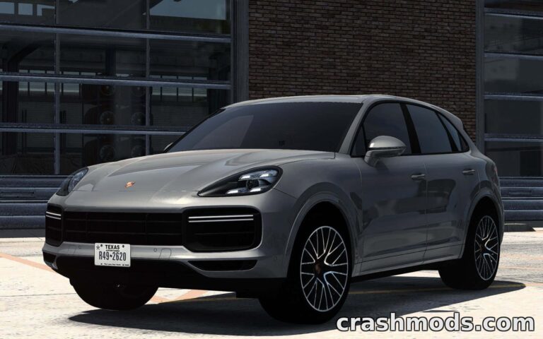 Porsche Cayenne Turbo – Detailed Car Add-On American Truck Simulator mod screenshot