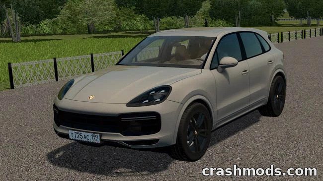 Porsche Cayenne Turbo 2019 – 550 hp All-Wheel-Drive SUV City Car Driving mod screenshot