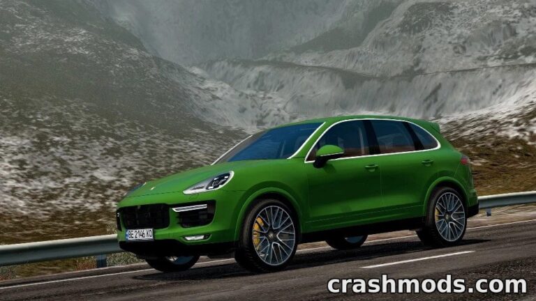 Porsche Cayenne Turbo S 2016 – Performance SUV with 34 Extras City Car Driving mod screenshot
