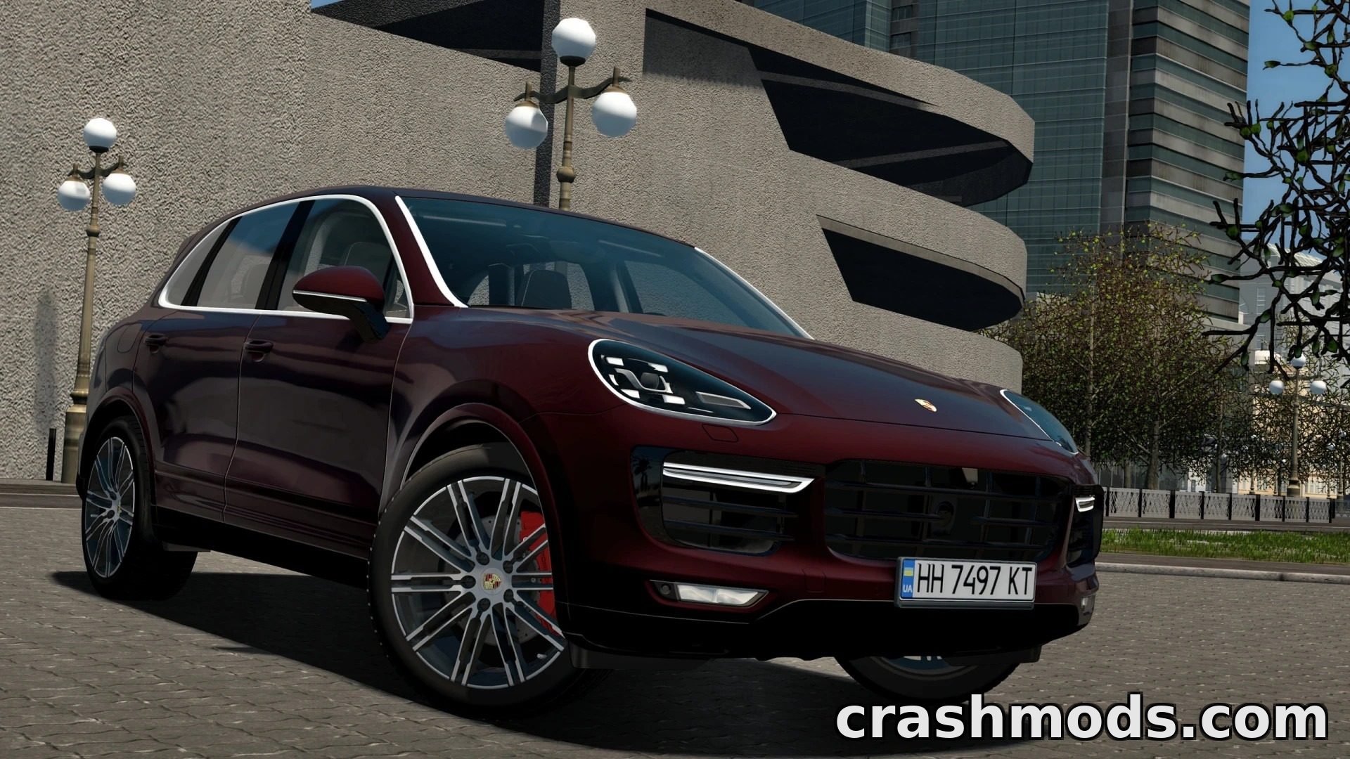 Porsche Cayenne Turbo S 2015 with 34 Extras – screenshot 3