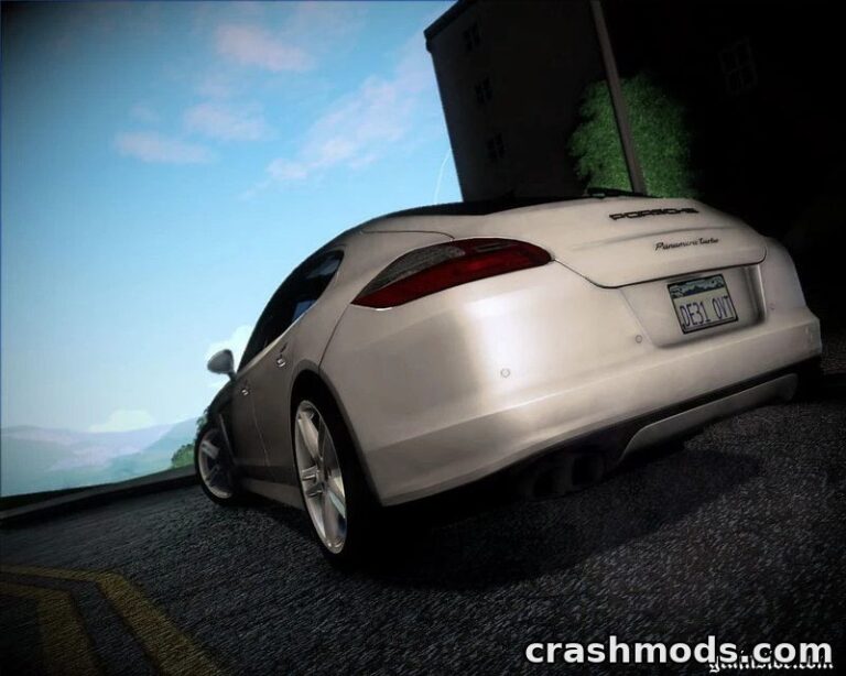 Porsche Panamera Turbo – Tunable Sports Sedan GTA San Andreas mod screenshot