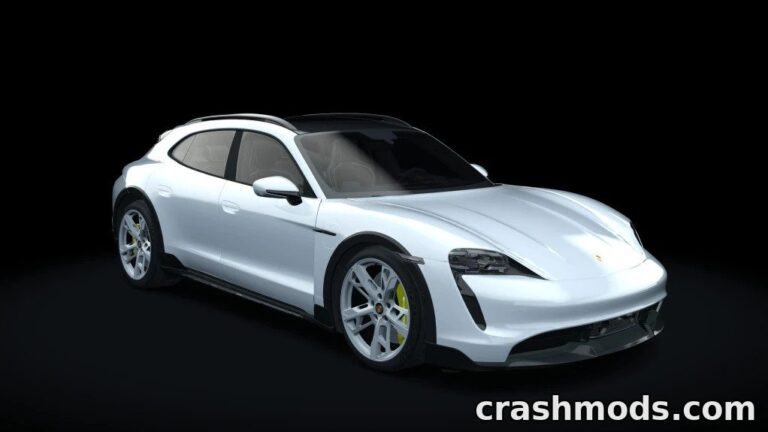 Porsche Taycan Turbo S Cross Turismo – EV with Suspension Lift Assetto Corsa mod screenshot
