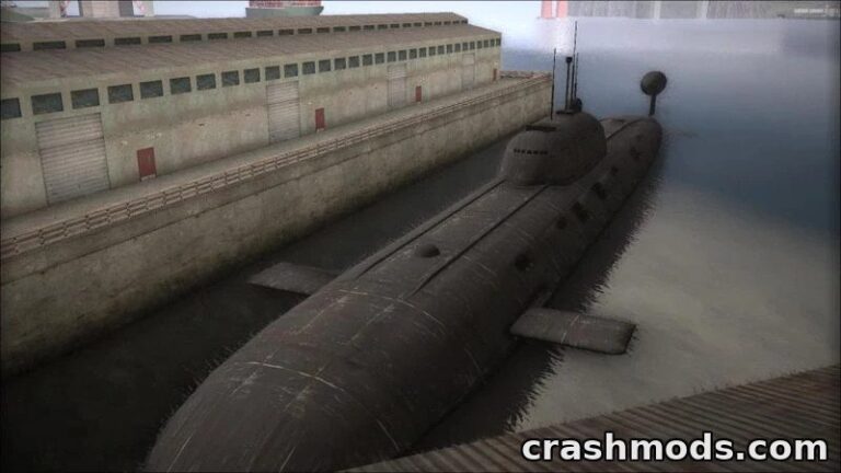 Project 971 Shchuka-B Submarine – Realistic Boat Replacement GTA San Andreas mod screenshot