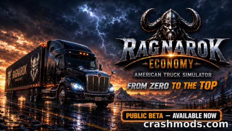 RAGNAROK Economy – Realistic Career Overhaul American Truck Simulator mod screenshot