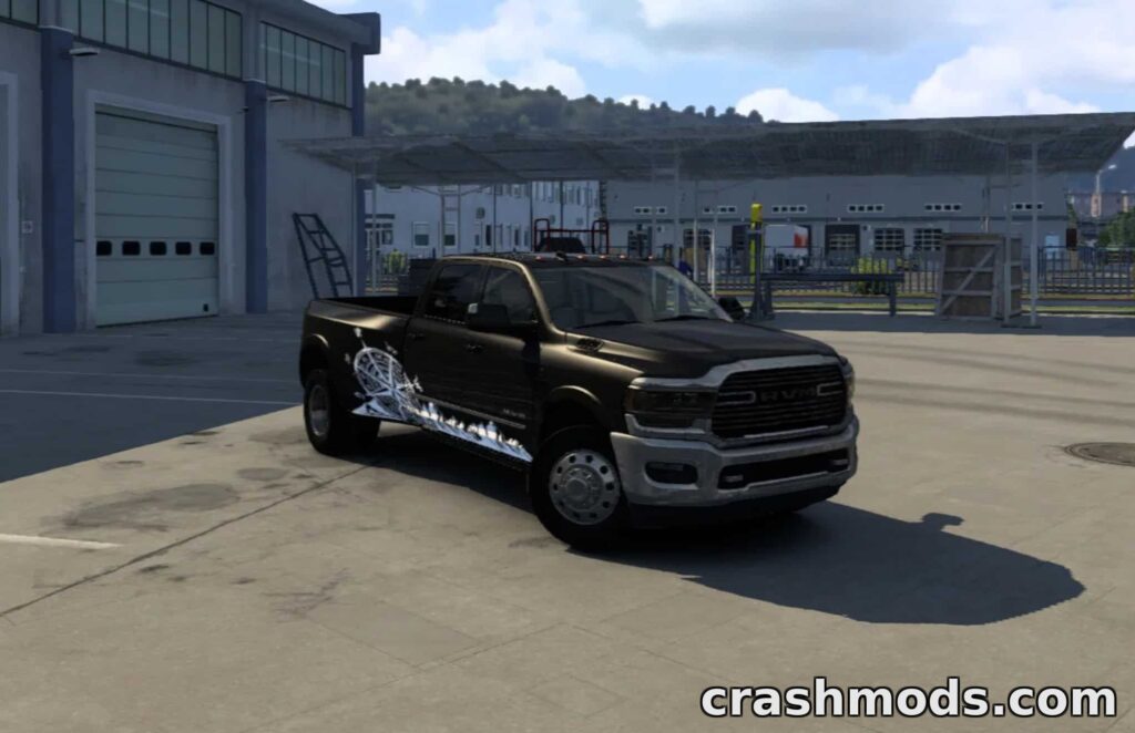 RAM 3500 – Customizable Pickup Truck American Truck Simulator mod screenshot