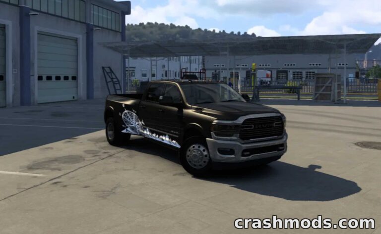 RAM 3500 – Pickup Truck with Engine Options American Truck Simulator mod screenshot