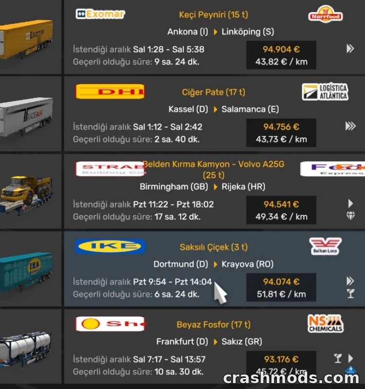 Real Companies and Cargo Logistics – 2D UI Logos – screenshot 2