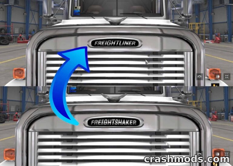 Real Logos for Jon Ruda Trucks – Brand Pack American Truck Simulator mod screenshot