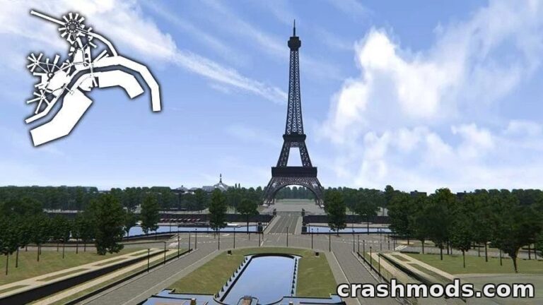 Real Paris Freeroam – Detailed City Map Experience Assetto Corsa mod screenshot