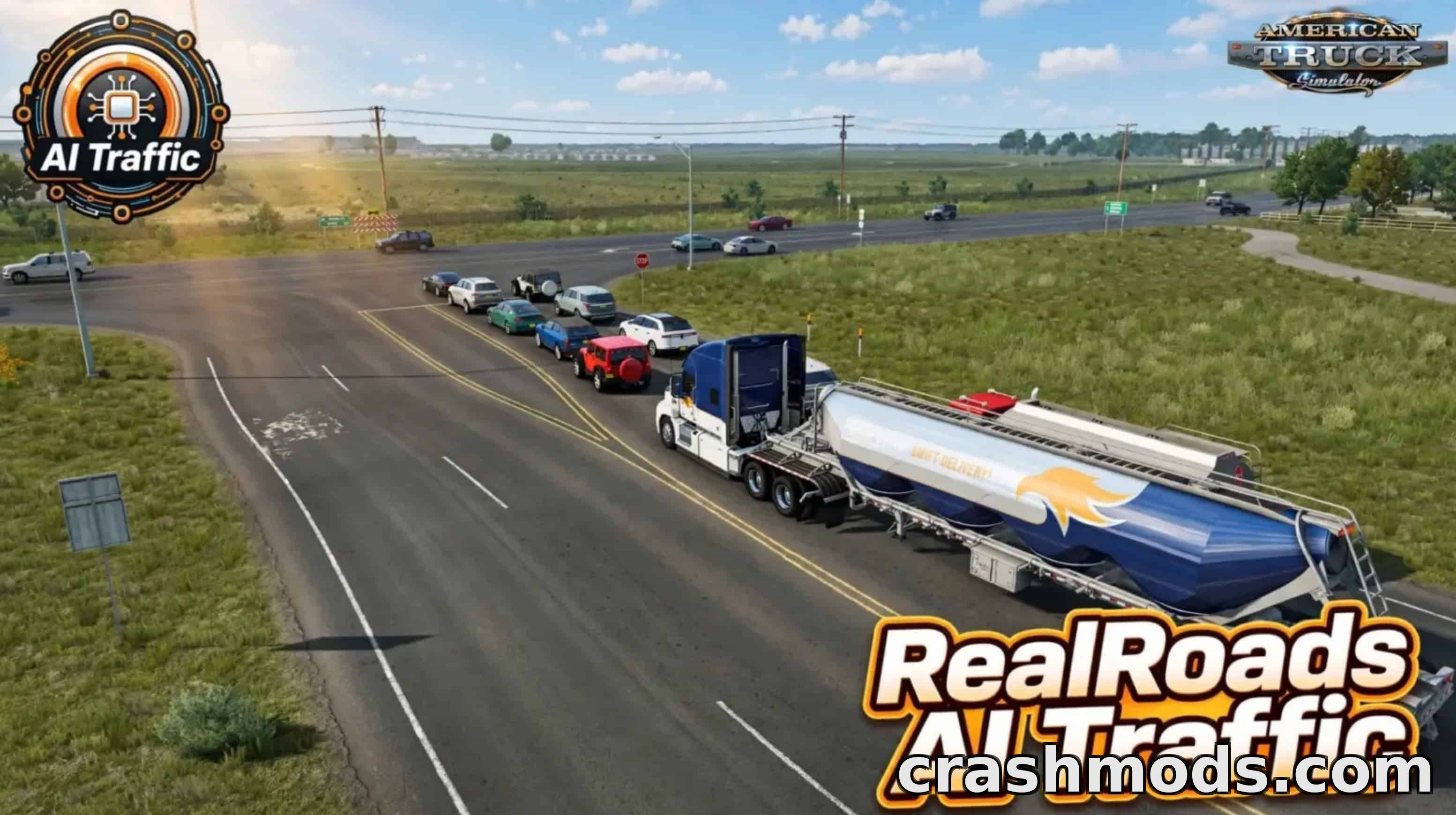 Real Roads AI Traffic Medium – Balanced Density Preset – screenshot 3