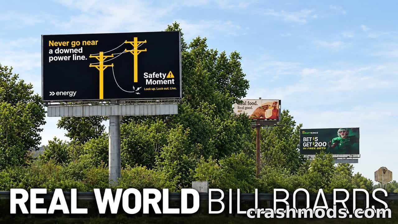 Real World Billboards – Authentic US Advertising Textures – screenshot 1