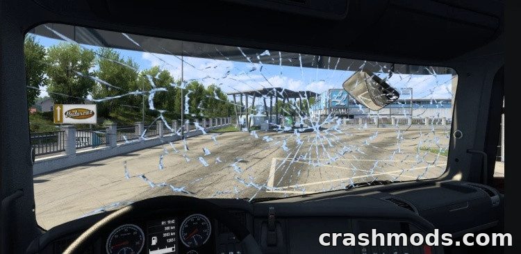 Realistic Broken Glass – Cracked Windshield Effects – screenshot 2