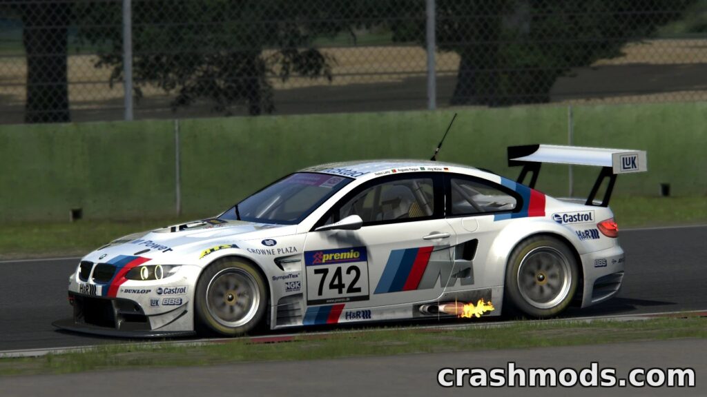 Realistic Exhaust Flames – Enhanced Flame Textures Assetto Corsa mod screenshot