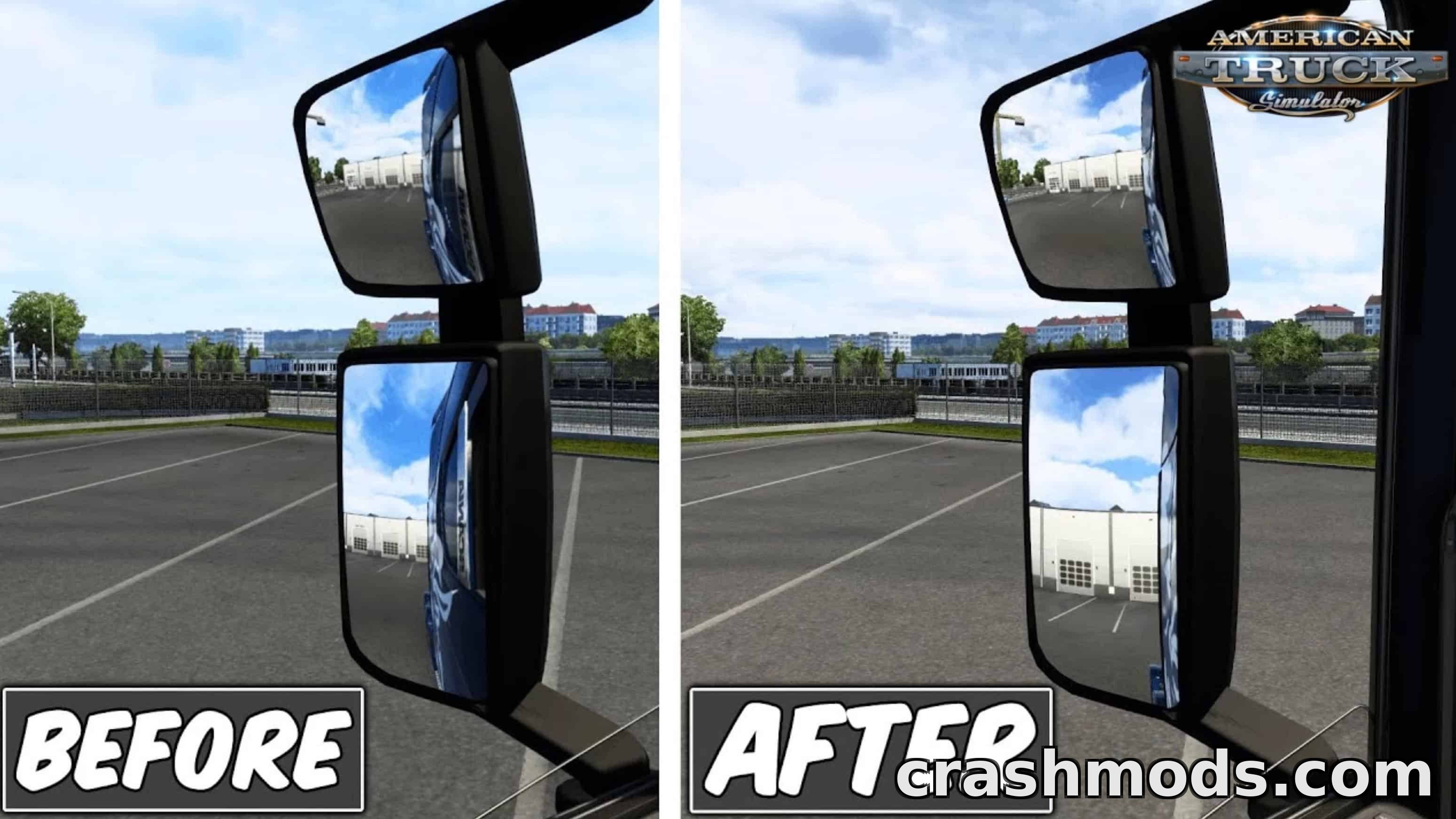 Realistic Mirror FOV – Authentic Truck Mirrors – screenshot 2