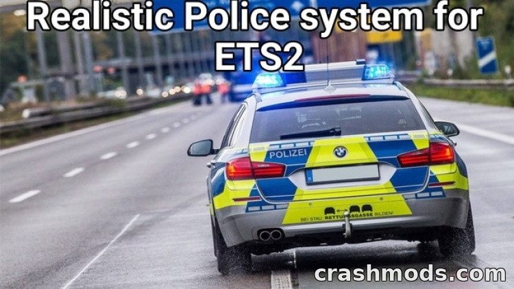 Realistic Police System – European Speeding Fines for Trucks Euro Truck Simulator 2 mod screenshot
