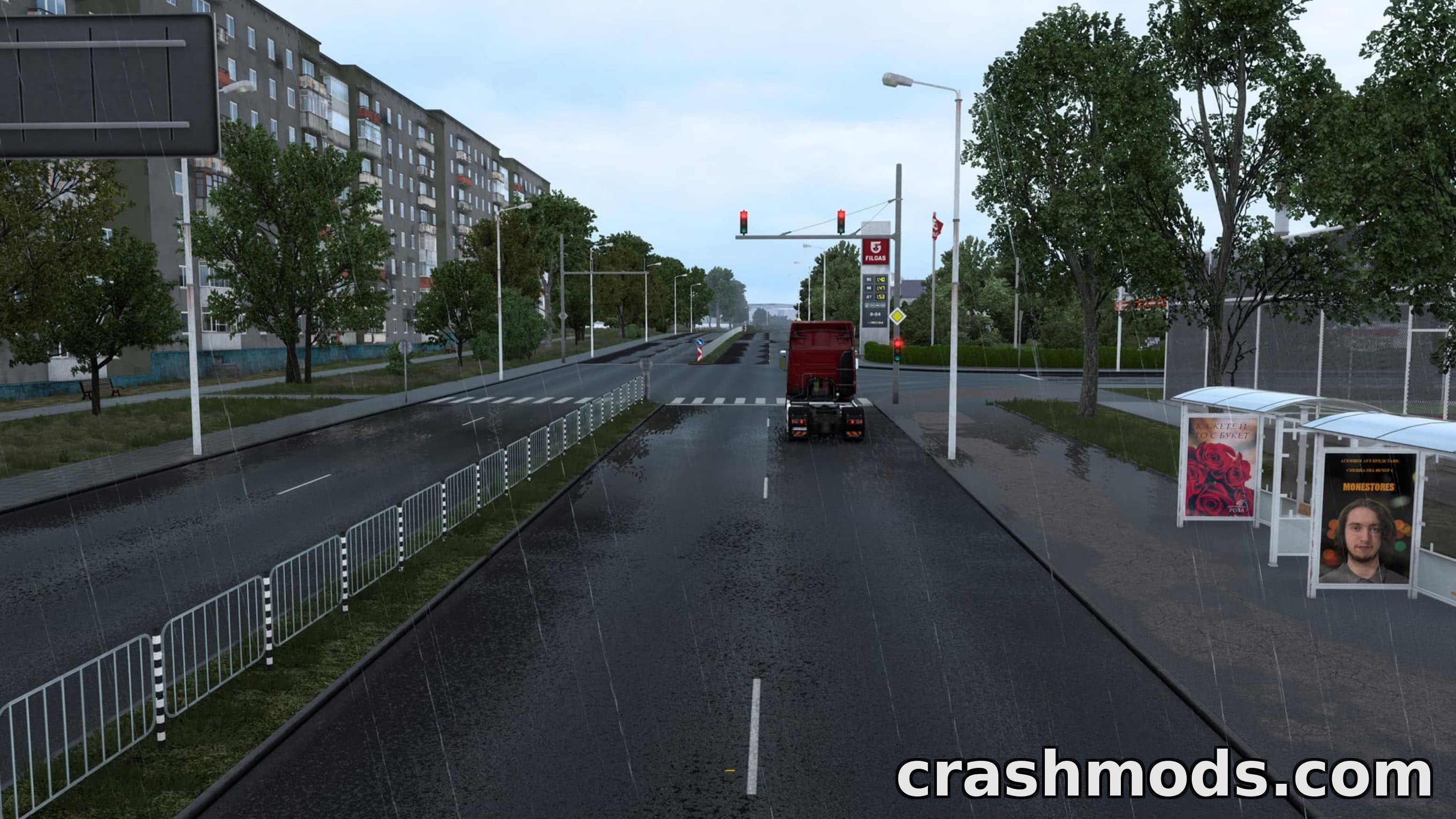 Realistic Rain Reflections – Wet Road & Weather Enhancer – screenshot 3