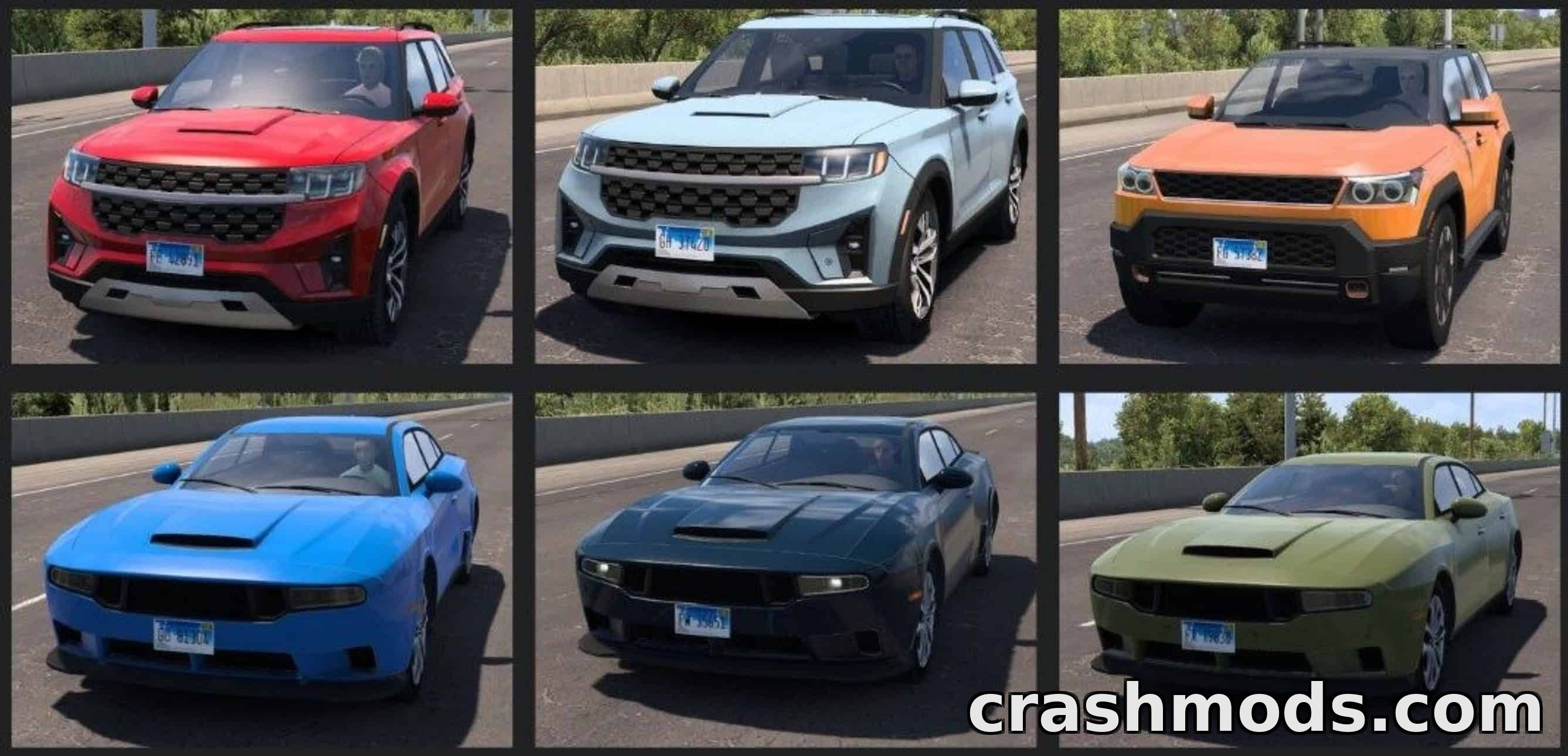 Realistic State Spawns for Jazzycat Cars – Traffic Pack – screenshot 2