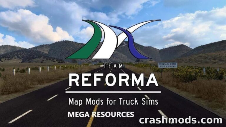 Reforma Mega Resources – Map Assets Pack American Truck Simulator mod screenshot