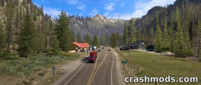 Reforma Sierra Nevada Remake – Scenic California Map Expansion American Truck Simulator mod screenshot