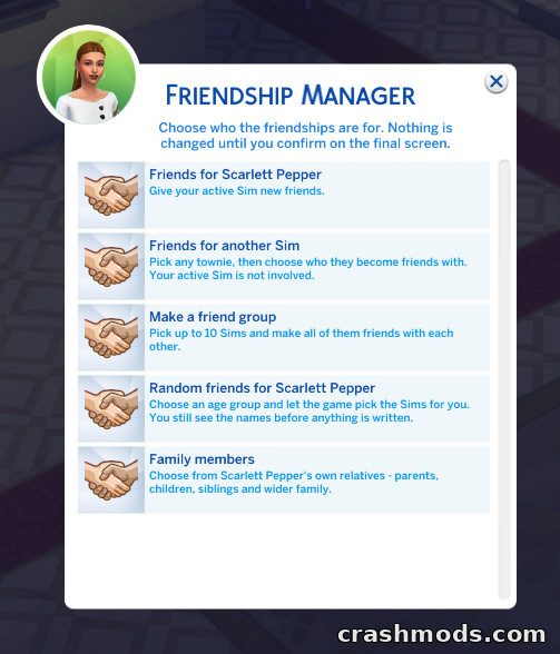 Relationship Manager – Sims Love Life Control Script – screenshot 5