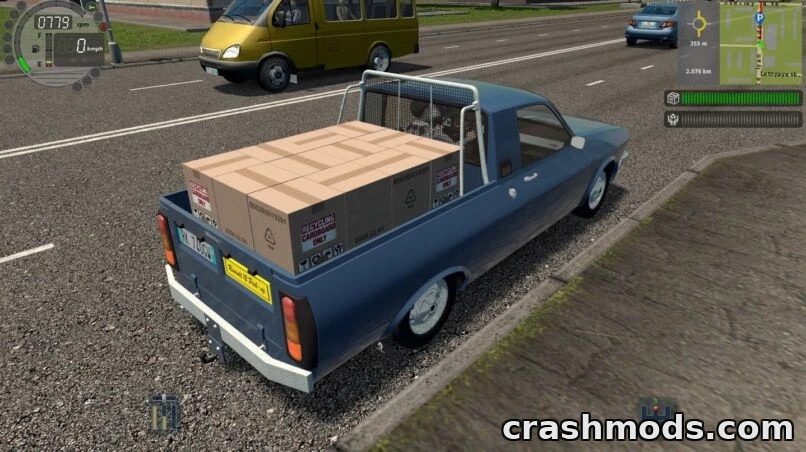 Renault 12 Pick-Up – Classic Dacia Utility Truck – screenshot 2