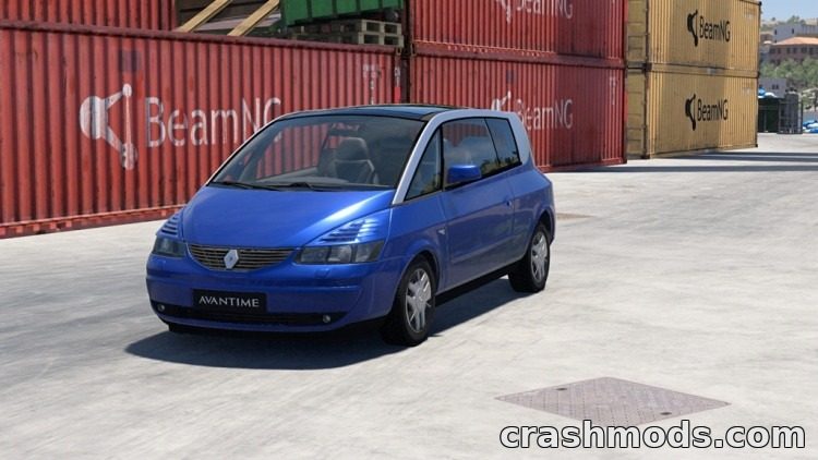 Renault Avantime – French Minivan with 19 Configs BeamNG.drive mod screenshot