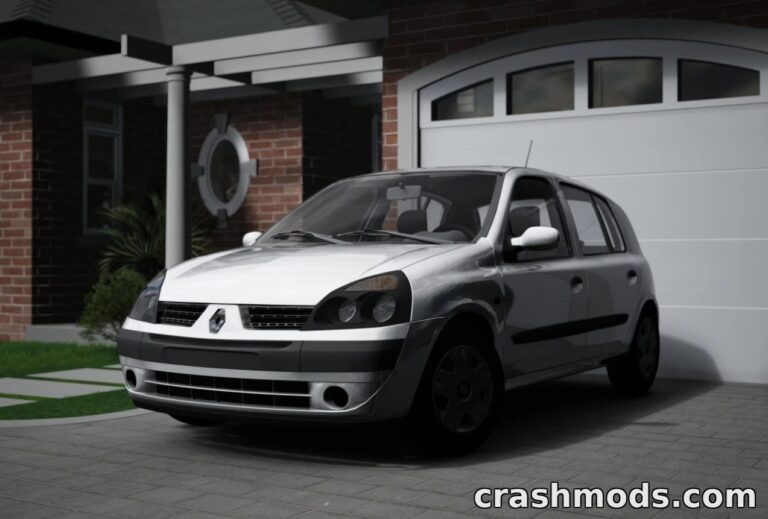 Renault Clio 2 – Iconic French Hatchback for Realistic Racing Assetto Corsa mod screenshot