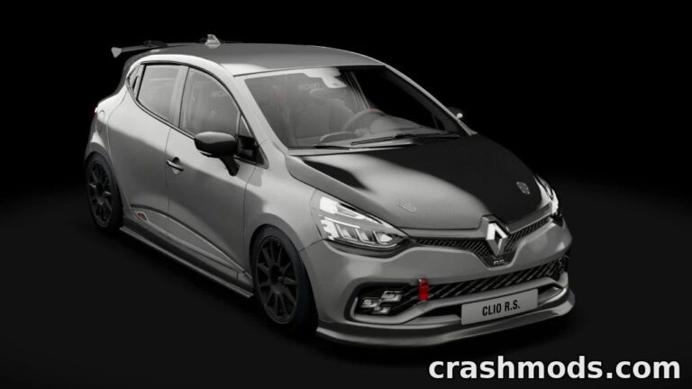 Renault Clio IV RS EDC Trophy 2016 – Track-Spec Hot Hatch Assetto Corsa mod screenshot