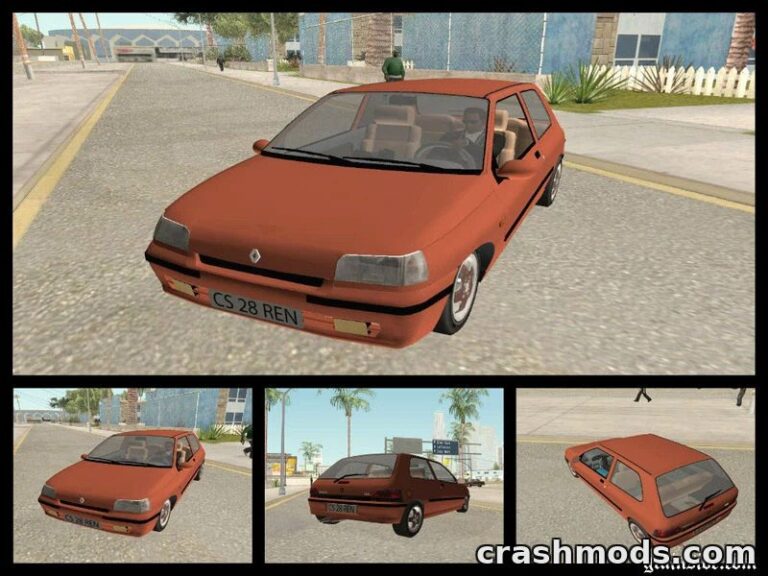 Renault Clio RL 1996 – Mini Rat Custom Hatchback GTA San Andreas mod screenshot