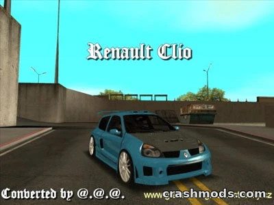 Renault Clio Sport – Compact Car Conversion GTA San Andreas mod screenshot