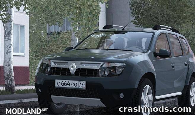 Renault Duster 2010 – Crossover with Differential Lock City Car Driving mod screenshot