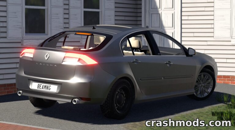 Renault Laguna III – Detailed French Hatchback BeamNG.drive mod screenshot