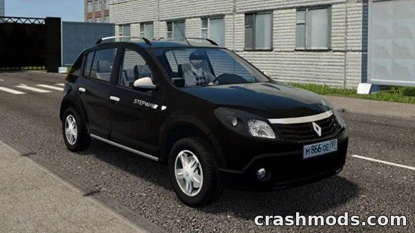 Renault Sandero Stepway – 87 hp Front-Drive Car City Car Driving mod screenshot