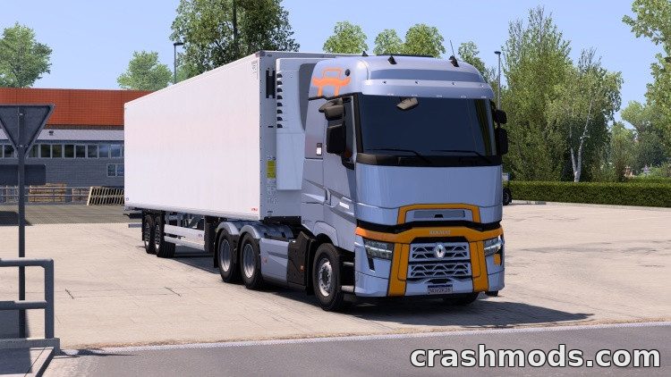 Renault T – Excellence Cab with 4K Textures and ZF Gearbox Euro Truck Simulator 2 mod screenshot