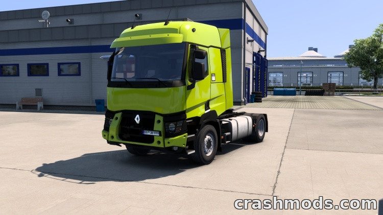 Renault Trucks T C K Pack – Containers and Trailer Add-On Euro Truck Simulator 2 mod screenshot