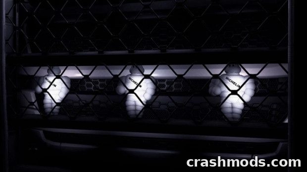 RH Light Pack – Michelin Dolls, Marker Lights and LED Flares Euro Truck Simulator 2 mod screenshot