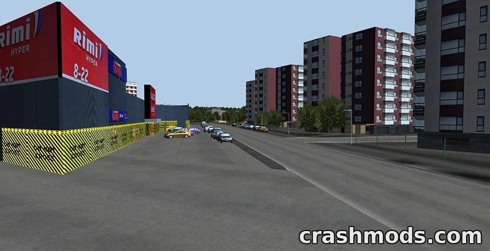 Riga East (Mežciems) – Latvian Suburb Drift and Cruise Map – screenshot 3