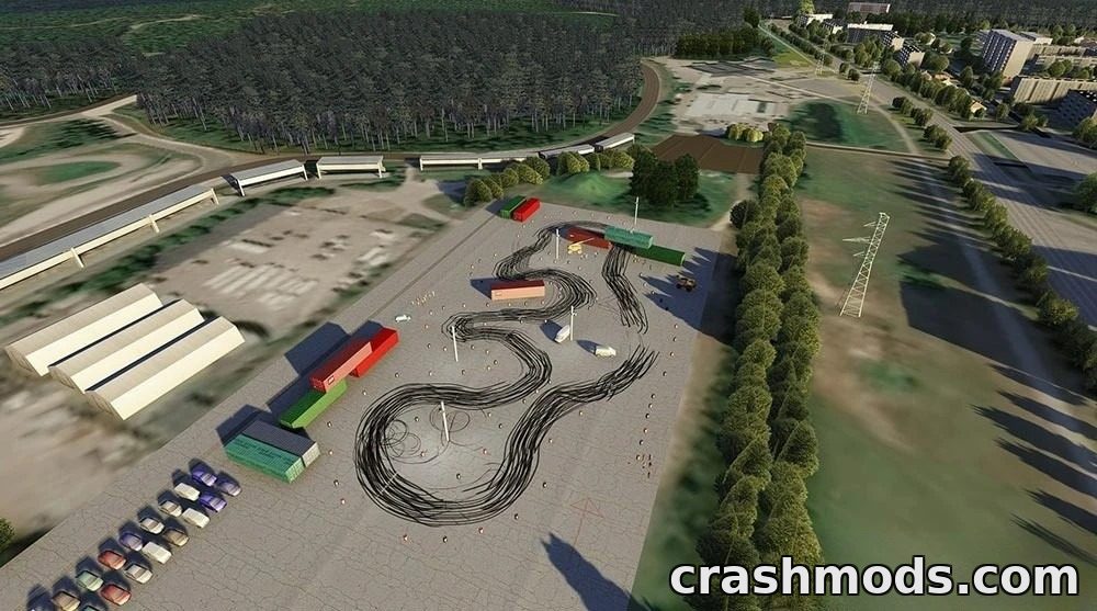 Riga East (Mežciems) – Latvian Suburb Drift and Cruise Map – screenshot 4