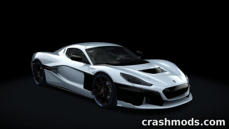 Rimac Nevera 2021 – 1914 hp Four-Motor Electric Hypercar Assetto Corsa mod screenshot