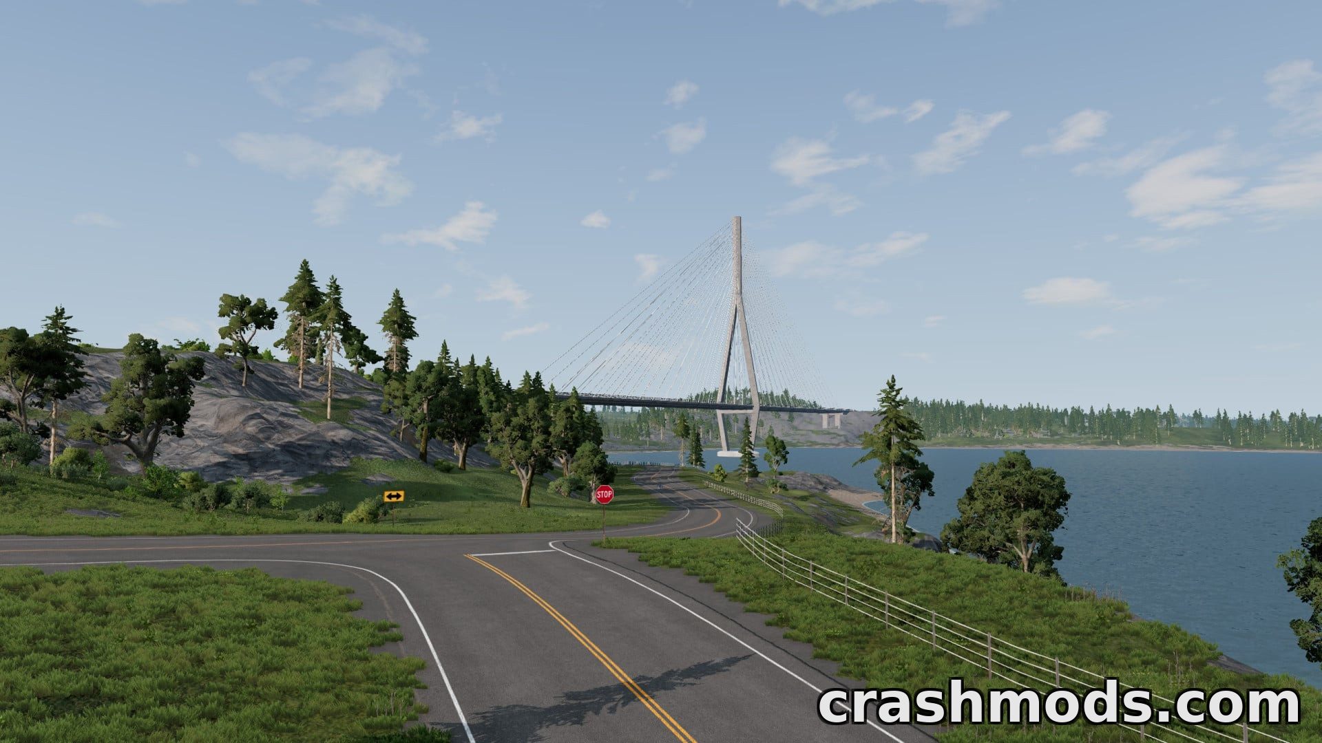 River Highway – 200 km Road Map with Airport and Railway – screenshot 6