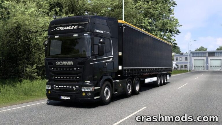 RJL Scania G, R, R 4-Series and Streamline – Classic Scania Pack Euro Truck Simulator 2 mod screenshot